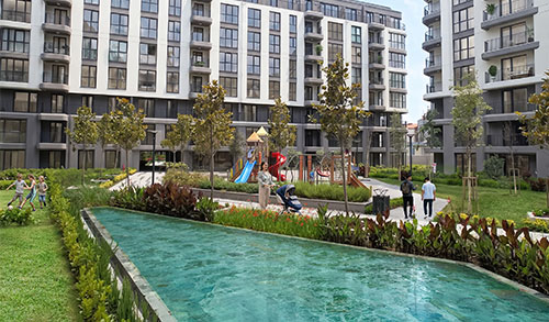 Yeşil Alanlar & Boulevard Yolu